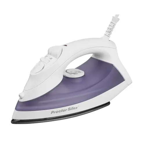 17201 Non-Stick Steam Iron, 1200 W, 110 V, 12.7 oz Tank, Blast and Fine-Mist Spray 17201 Non-Stick Steam Iron, 1200 W, 110 V, 12.7 oz Tank, Blast and Fine-Mist Spray