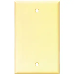 Eaton 2129V-BOX-XCP25 2129 Wallplate, 4-1/2 in L, 2-3/4 in W, 0.08 in Thick, 1 -Gang, Thermoset, Ivory - pack of 25