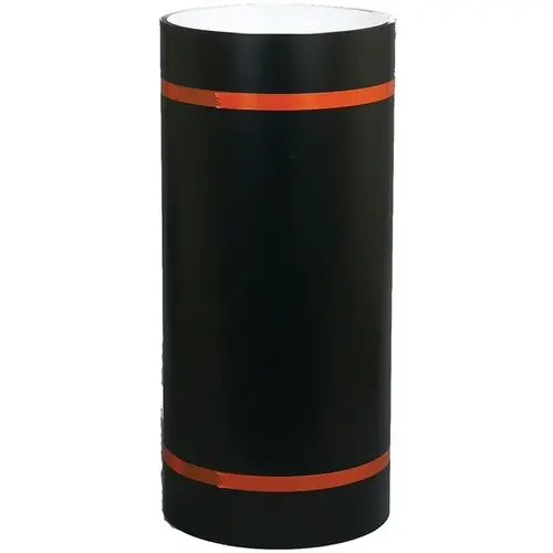 Trim Coil, 50 ft L, 0.021 Gauge, Aluminum, Black/White, Painted Trim Coil, 50 ft L, 0.021 Gauge, Aluminum, Black/White, Painted