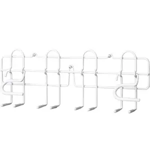 ClosetMaid 346200 HOLDER BROOM/MOP DUSTPAN White