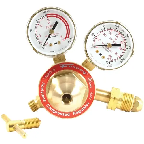 Acetylene Regulator, 2 in Connection Acetylene Regulator, 2 in Connection