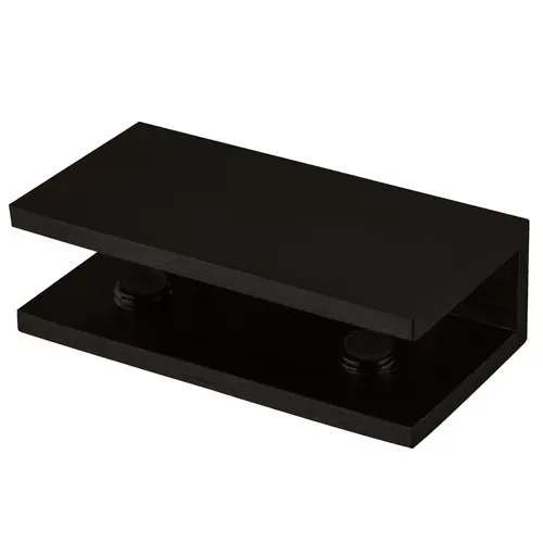 Oil Rubbed Bronze No-Drill Fixed Panel Glass Clamp