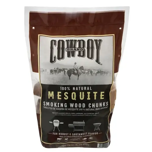 Smoking Chunk, 15 in L, Wood, 350 cu-in Smoking Chunk, 15 in L, Wood, 350 cu-in