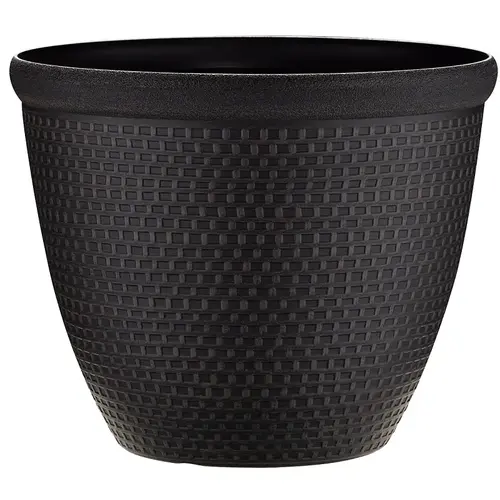 Cromarty Planter, Resin, Hot Coal Cromarty Planter, Resin, Hot Coal