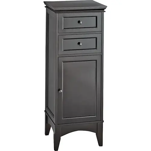 Floor Cabinet, 1-Door, 1-Shelf, 2-Drawer, Wood, Espresso Floor Cabinet, 1-Door, 1-Shelf, 2-Drawer, Wood, Espresso