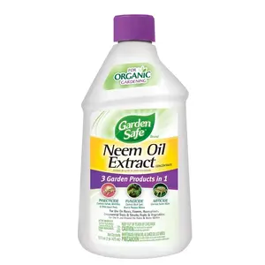 Garden Safe HG-93231-XCP6 Concentrated Neem Oil Extract, Liquid, Spray Application, Garden, 10 fl-oz - pack of 6
