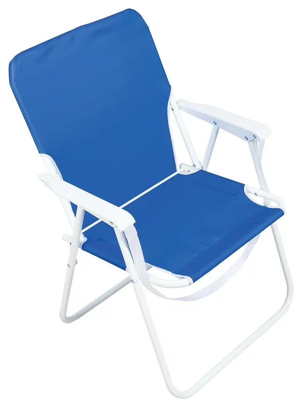 Rio Brands Aloha Heavy-Duty Sun Chair 32 in H Steel Frame White Frame Polyester Seat - pack of 6 SC2515-8071802OGP-XCP6