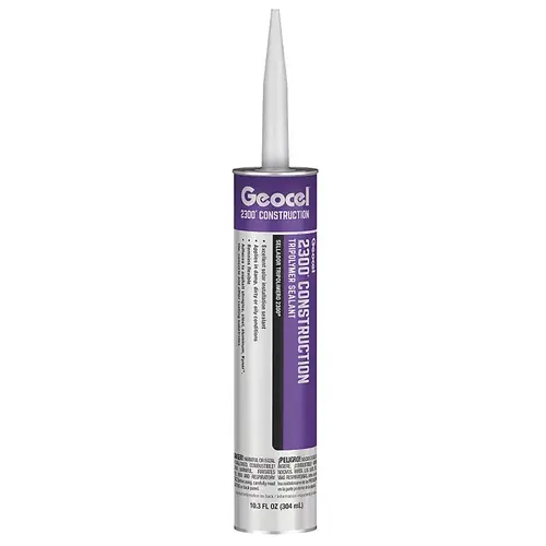 2300 Series Construction Tripolymer Sealant, Gray, 10.3 fl-oz Cartridge 2300 Series Construction Tripolymer Sealant, Gray, 10.3 fl-oz Cartridge