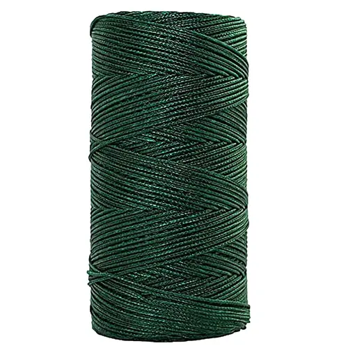 Twine, #18 Dia, 1050 ft L, 13 lb Working Load, Nylon/Poly, Green Twine, #18 Dia, 1050 ft L, 13 lb Working Load, Nylon/Poly, Green