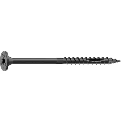 Structural Screw, 5/16 in Thread, 5 in L, Flat Head, Star Drive, Sharp Point, PROTECH Ultra 4 Coated, 250 Structural Screw, 5/16 in Thread, 5 in L, Flat Head, Star Drive, Sharp Point, PROTECH Ultra 4 Coated, 250