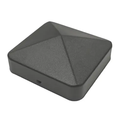 Eazy-Cap Post Cap, Steel, Black, Powder-Coated Eazy-Cap Post Cap, Steel, Black, Powder-Coated