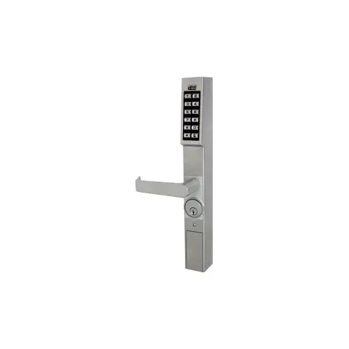 DL1200 Series Trilogy Narrow Stile Digital Aluminum Door Retrofit Outside Lever Exit Trim Satin Chrome DL1200 Series Trilogy Narrow Stile Digital Aluminum Door Retrofit Outside Lever Exit Trim Satin Chrome