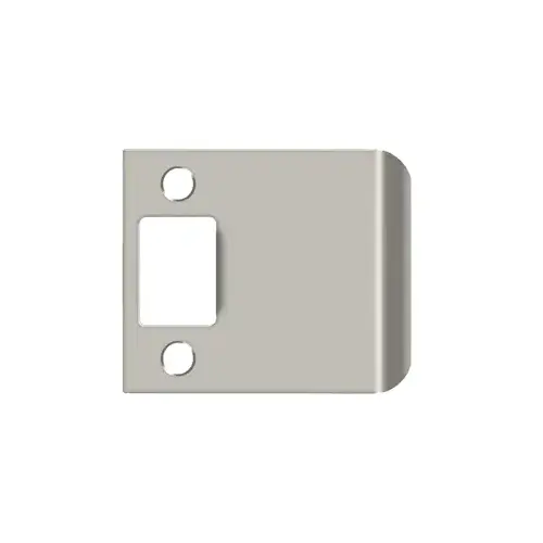 2.5" x 2-1/4" Extended Full Lip Strike, 630/US32D Stainless Steel 2.5" x 2-1/4" Extended Full Lip Strike, 630/US32D Stainless Steel