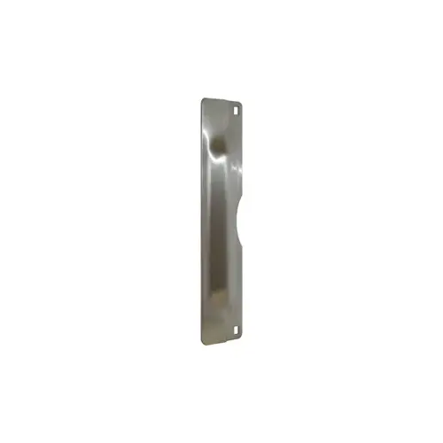 DON-JO LATCH GUARD WITH ANTI-SPREAD PIN DULL CHROME PLATED DON-JO LATCH GUARD WITH ANTI-SPREAD PIN DULL CHROME PLATED