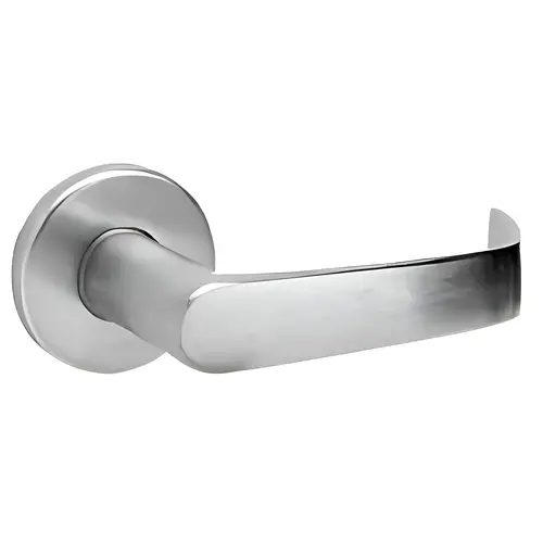 KIT - Entry or Office Mortise Lock with Toggle, Newport Lever with A Rose Trim, Less 1-1/8 Mortise Cylinder, Handing is Field Reversible, ANSI Strike SS118, 626/US26D Satin Chrome KIT - Entry or Office Mortise Lock with Toggle, Newport Lever with A Rose Trim, Less 1-1/8 Mortise Cylinder, Handing is Field Reversible, ANSI Strike SS118, 626/US26D Satin Chrome
