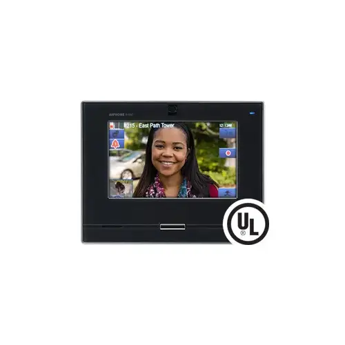 IX Series Surface Mount 1-Channel IP Video Master Station Intercom with SIP Compatible, PoE, Black IX Series Surface Mount 1-Channel IP Video Master Station Intercom with SIP Compatible, PoE, Black