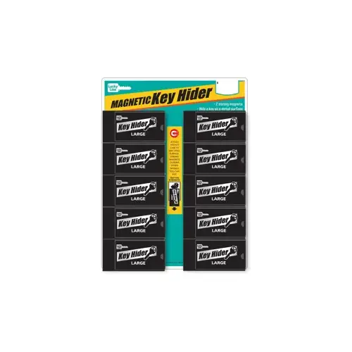 Magnetic Key Hiders Black - pack of 10