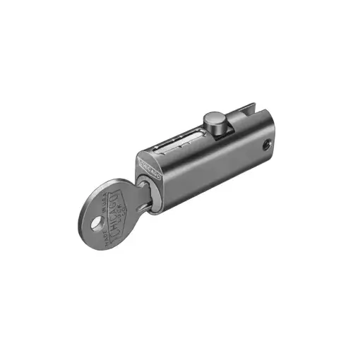 1 3/4" FILE CABINET LOCKS ROUND BOLT KD Chrome