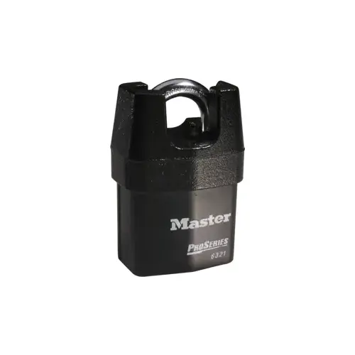 Master Lock Different Keyed Sfic Steel Padlock 3/4" Without Cylinder Black Master Lock Different Keyed Sfic Steel Padlock 3/4" Without Cylinder Black
