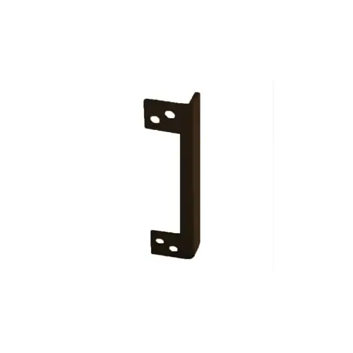 10" Angled Latch Protector for Outswing Doors Dark Bronze Finish 10" Angled Latch Protector for Outswing Doors Dark Bronze Finish