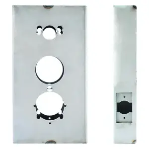 Keedex K-BXSIM WELDABLE GATE BOXESFOR KABA SIMPLEX Gray