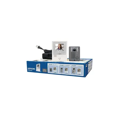 JF Series Flush Mount 1-Channel Audio and Video Intercom with 3-1/2 in. Direct View, TFT color LCD Display, Silver-Gray Multi-Colored JF Series Flush Mount 1-Channel Audio and Video Intercom with 3-1/2 in. Direct View, TFT color LCD Display, Silver-Gray Multi-Colored