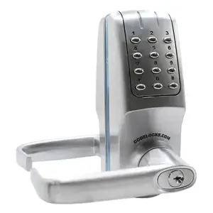 Codelock CL5210BS CL5210 Electronic Lockset Brushed Steel