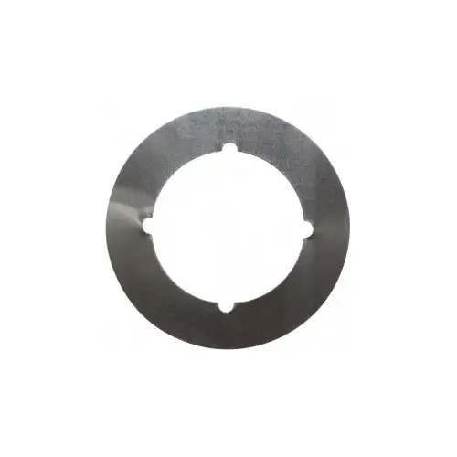 Scar Plate for Converting 2-3/8 in. to 2-3/4 in. Backset, 3-1/2 in. O.D., 2-1/8 in. I.D., Satin Stainless Steel Scar Plate for Converting 2-3/8 in. to 2-3/4 in. Backset, 3-1/2 in. O.D., 2-1/8 in. I.D., Satin Stainless Steel