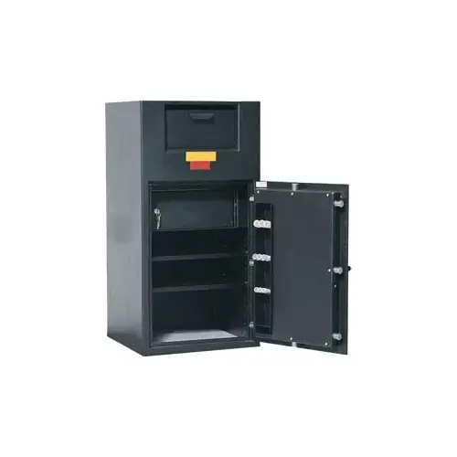 Front Load Wide Body B-Rate Chest, Charcoal Gray Textured Finish with Chrome Hardware, Combination Dial, 278lbs Front Load Wide Body B-Rate Chest, Charcoal Gray Textured Finish with Chrome Hardware, Combination Dial, 278lbs