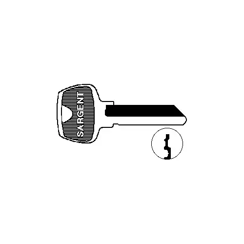 6-Pin Keyblank, CN Master Section 6-Pin Keyblank, CN Master Section