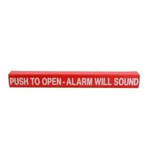 DETEX 105417-2 Pushpad Wrap, 48 Inch, Red