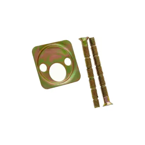 Rim Cylinder KIT w/ Mounting Plate and 2 Screws Rim Cylinder KIT w/ Mounting Plate and 2 Screws