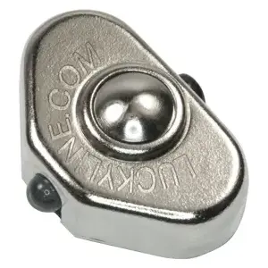 LUCKY LINE U90701 Utilicarry Thumb Lite Micro LED Key Ring Light Silver