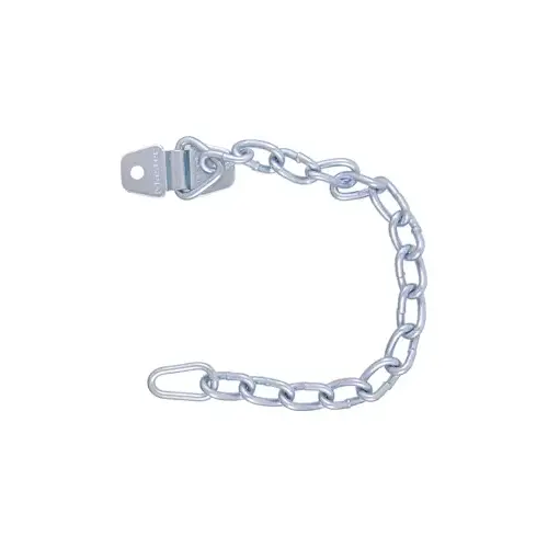 9" Long Heavy Duty Zinc Plated Steel Chain, Chain Holder Attached, Fits Master Lock Shackles and Shackle Collars 9in (22.9cm) Long Zinc Plated Steel Chain with Holder 9" Long Heavy Duty Zinc Plated Steel Chain, Chain Holder Attached, Fits Master Lock Shackles and Shackle Collars 9in (22.9cm) Long Zinc Plated Steel Chain with Holder
