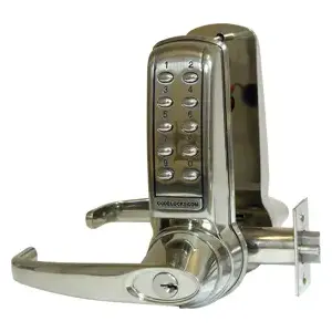 Codelock CL4210SS CL4210 Electronic Tubular Latchbolt, Stainless Steel