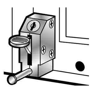 Pro-Lok EPL-105-AL Patio Door Lock Aluminum
