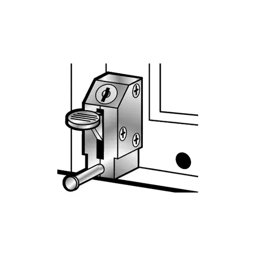 Patio Door Lock Aluminum
