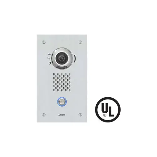IX Series Flush Mount 1-Channel IP Video Door Station Intercom with SIP Compatible, PoE, Stainless Steel IX Series Flush Mount 1-Channel IP Video Door Station Intercom with SIP Compatible, PoE, Stainless Steel