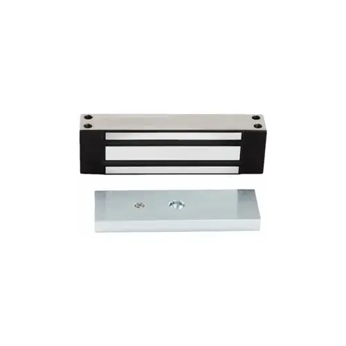 1200 Pound Weatherproof Maglock Satin Stainless Steel Finish