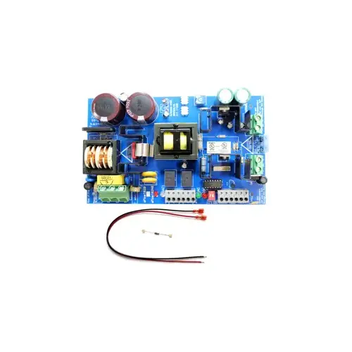 Power Supply/Charger Board Only, Output 12VDC @ 10 Amp, Single Filtered and Electronically Regulated Output, Aux Output, FAI Fire Alarm Interface, LinQ2 Ready, Input: 115VAC, LED Visual Indicators Power Supply/Charger Board Only, Output 12VDC @ 10 Amp, Single Filtered and Electronically Regulated Output, Aux Output, FAI Fire Alarm Interface, LinQ2 Ready, Input: 115VAC, LED Visual Indicators