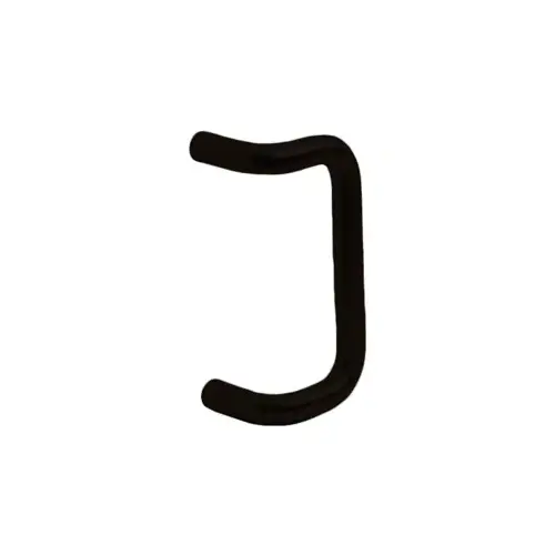 Door Pulls, Push and Pull Plates Black Anodized Aluminum