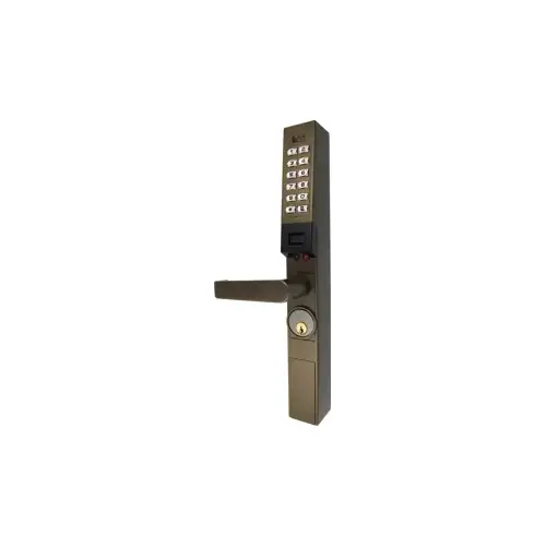 Trilogy T3 2000-User Narrow Stile Digital Proximity and Keypad Outside Trim Dark Oxidized Satin Bronze Trilogy T3 2000-User Narrow Stile Digital Proximity and Keypad Outside Trim Dark Oxidized Satin Bronze