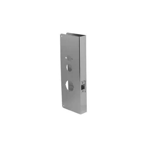 Simplex 1000 Door Wrap 2-3/4" Backset, 1-3/4" Door, 5-1/8" W x 15" H, 2-1/8" Hole, Indent Latch Prep, 630/US32D Stainless Steel