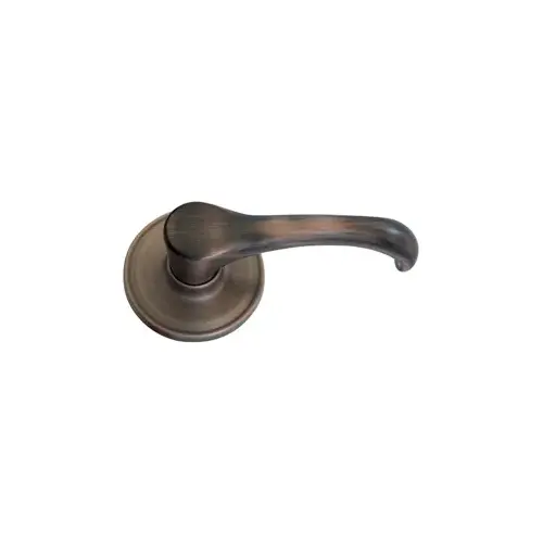 Aspen Single Dummy Door Lever from the Welcome Home Series Venetian Bronze