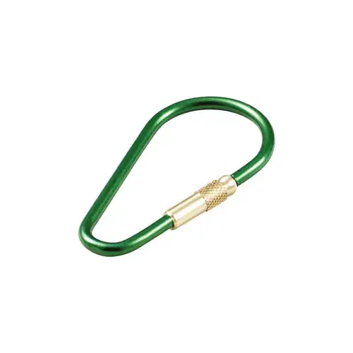 Anodized Aluminum Oval Key Ring Assorted 100/Jar - pack of 100