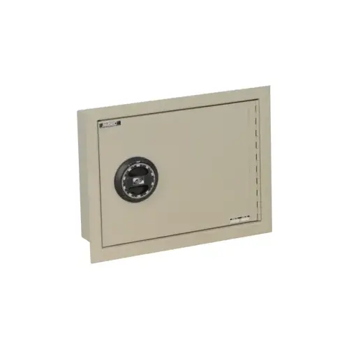 Wall Safe 10 x 13 x 3 Interior, Cream Colored, ESL10XL Electronic Lock, 20lb Wall Safe 10 x 13 x 3 Interior, Cream Colored, ESL10XL Electronic Lock, 20lb
