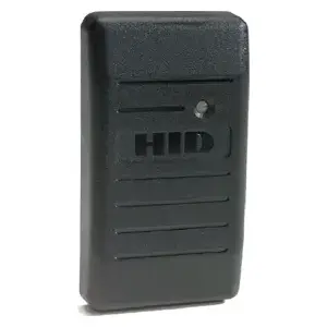 HID 6005BKB00 ProxPoint Plus Reader, Weigand output, Black 18 In. Pigtail