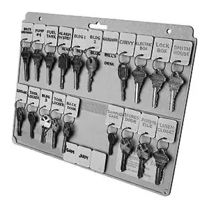 Key Systems Inc 205 Vel-Key Key File, 22 Capacity