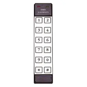 Essex Electronics K1-26S 12 BUTTON 2x6 KEYPAD, US32D Satin Stainless Steel