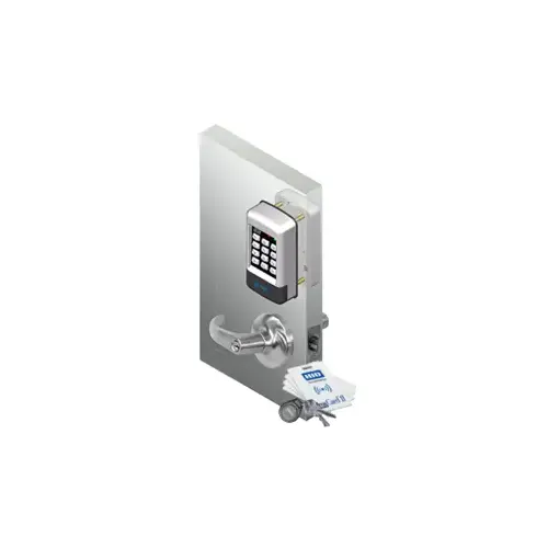 SDC E75 DIGITAL KEYPAD/PROX 626 ECLIPSE 626 Satin Chrome SDC E75 DIGITAL KEYPAD/PROX 626 ECLIPSE 626 Satin Chrome